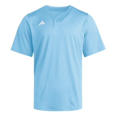 adidas Men's Impact 2 Button Baseball Jersey – High-Stretch Performance