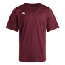 adidas Men's Impact 2 Button Baseball Jersey – High-Stretch Performance