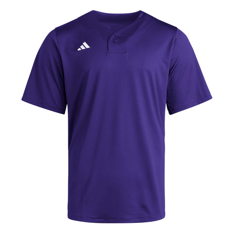 adidas Men's Impact 2 Button Baseball Jersey – High-Stretch Performance