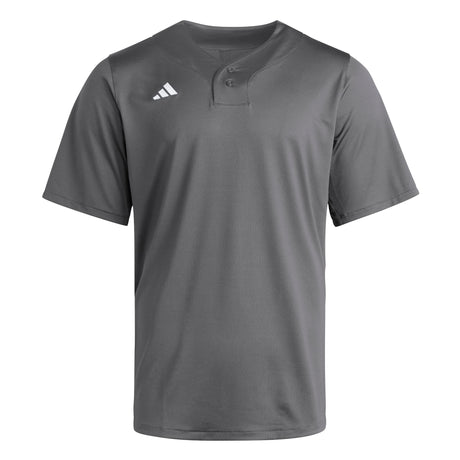 adidas Men's Impact 2 Button Baseball Jersey – High-Stretch Performance