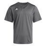 adidas Men's Impact 2 Button Baseball Jersey – High-Stretch Performance