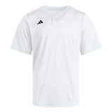 adidas Men's Impact 2 Button Baseball Jersey – High-Stretch Performance