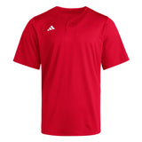 adidas Men's Impact 2 Button Baseball Jersey – High-Stretch Performance