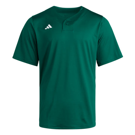 adidas Men's Impact 2 Button Baseball Jersey – High-Stretch Performance