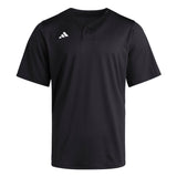 adidas Men's Impact 2 Button Baseball Jersey – High-Stretch Performance