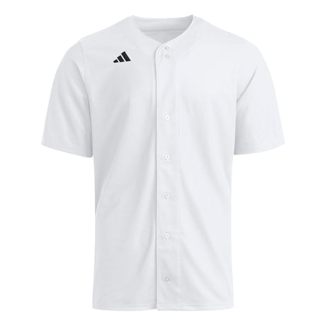 adidas Men's Impact Full Button Jersey - Classic Durable Comfort for Baseball