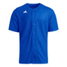 adidas Men's Impact Full Button Jersey - Classic Durable Comfort for Baseball