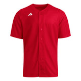 adidas Men's Impact Full Button Jersey - Classic Durable Comfort for Baseball