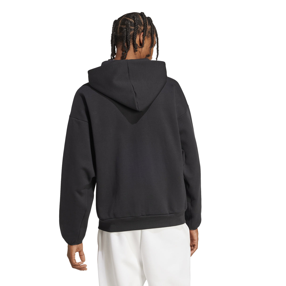 adidas Mens Future Icons Small Logo Full-Zip Hoodie