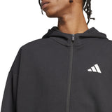 adidas Mens Future Icons Small Logo Full-Zip Hoodie