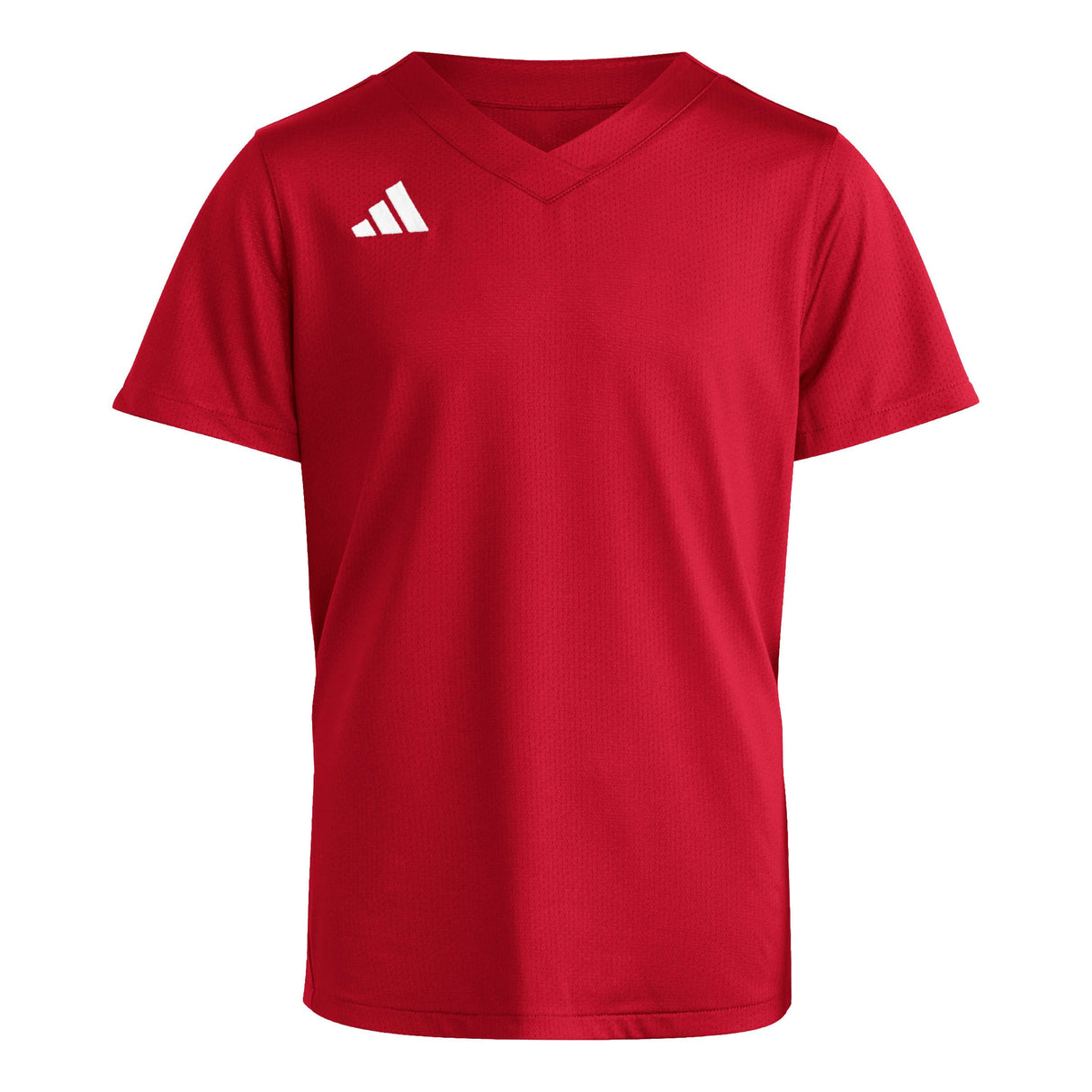adidas Girls' Instinct V-Neck Jersey - Breathable Comfort for Softball