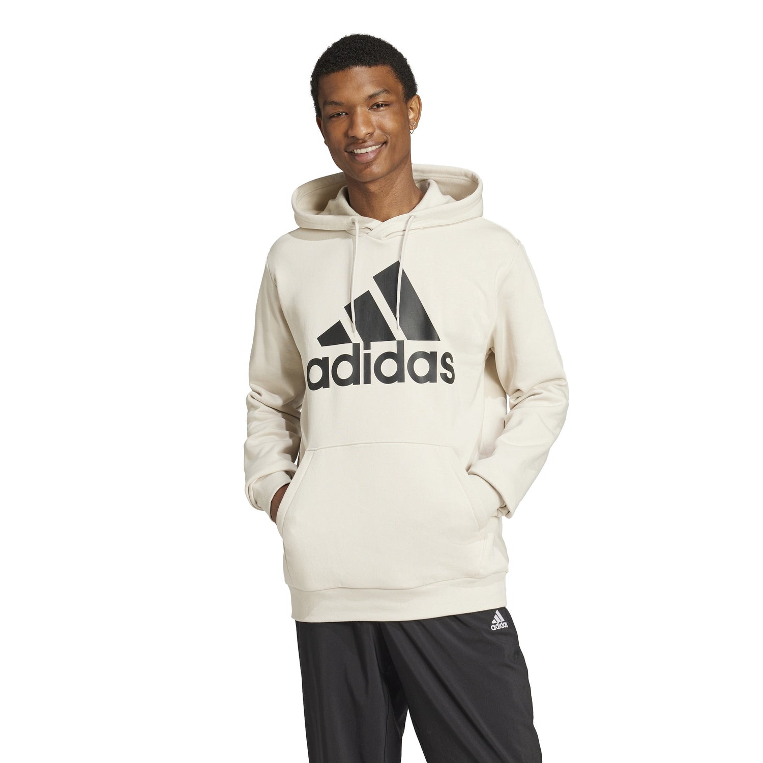 adidas Essentials Mens Big Logo Hoodie