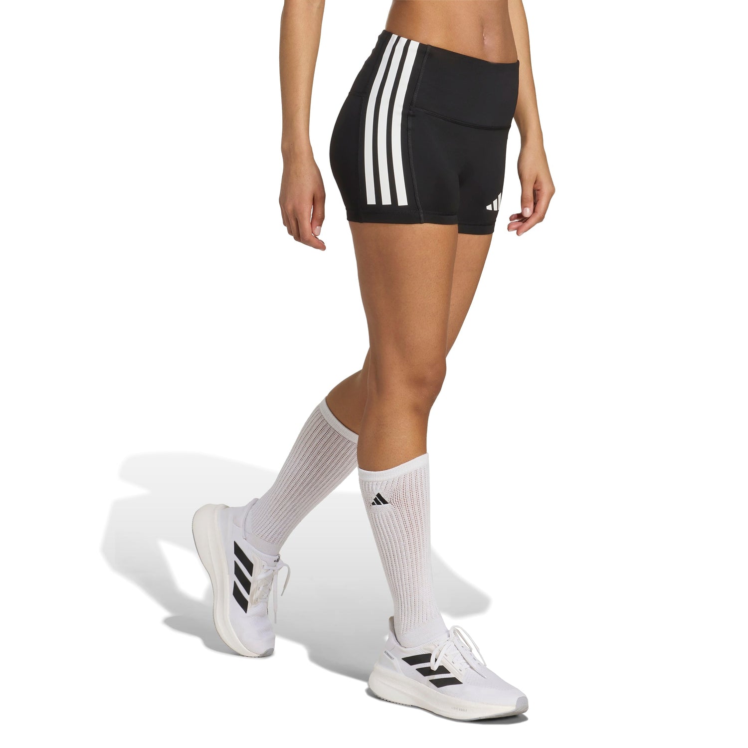 adidas Womens 3 Stripes Volleyball Shorts