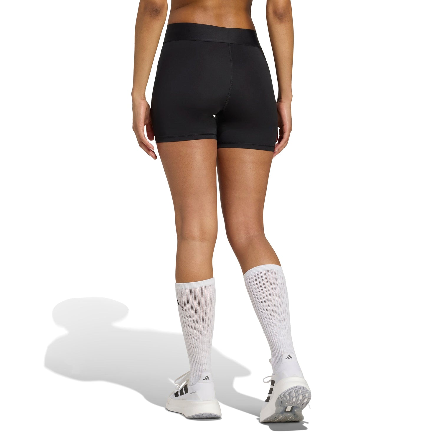 adidas Women's Techfit ClimaCool Volleyball Shorts - High-Rise Compression for Elite Play