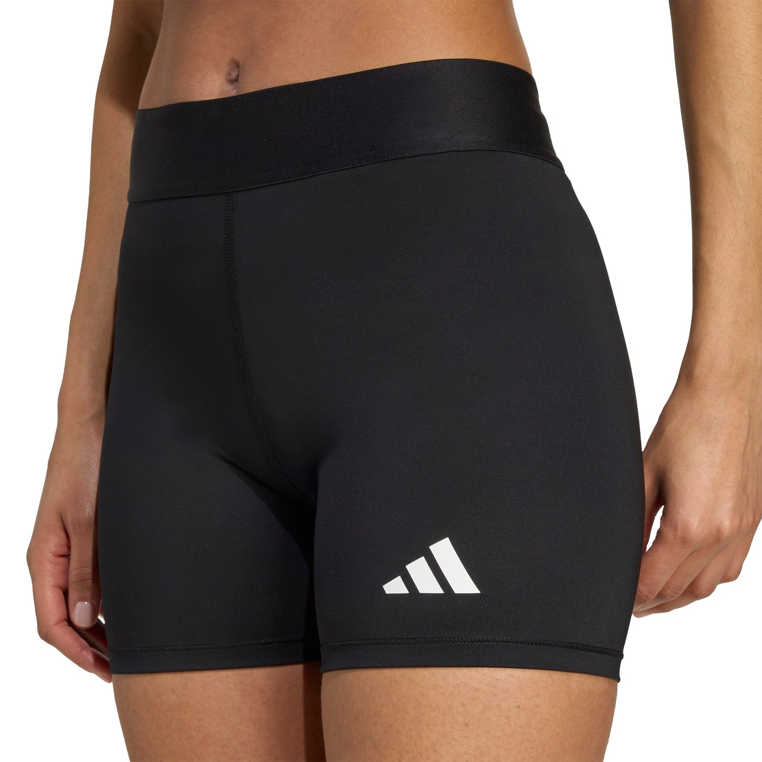 adidas Women's Techfit ClimaCool Volleyball Shorts - High-Rise Compression for Elite Play