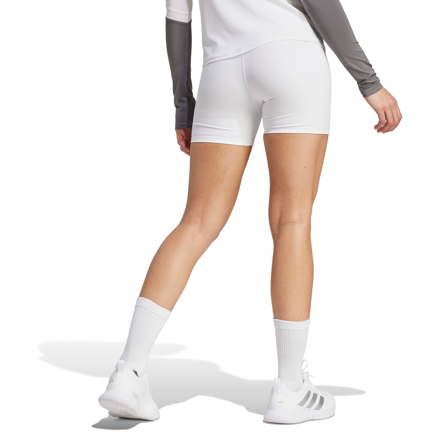 adidas Women's Techfit ClimaCool Volleyball Shorts - High-Rise Compression for Elite Play