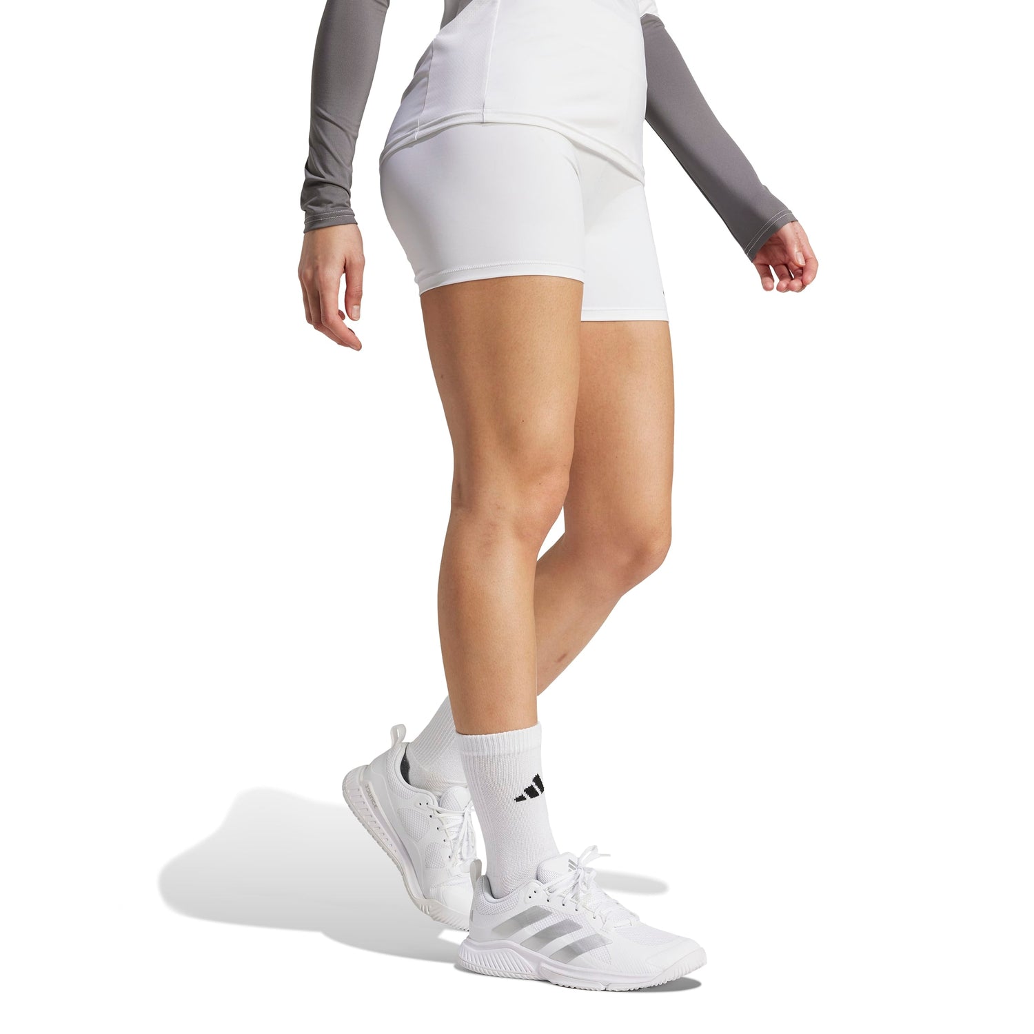 adidas Women's Techfit ClimaCool Volleyball Shorts - High-Rise Compression for Elite Play