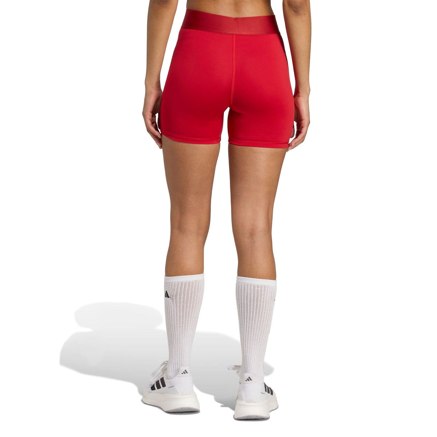 adidas Women's Techfit ClimaCool Volleyball Shorts - High-Rise Compression for Elite Play
