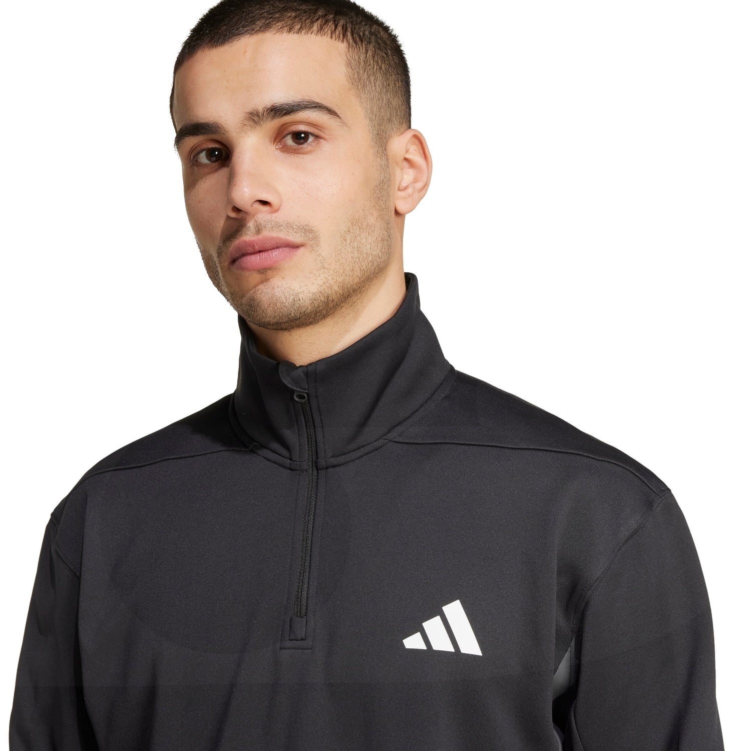 adidas Men's Performance Quarter-Zip Sweatshirt ��ClimaWarm Heat Retention for Training