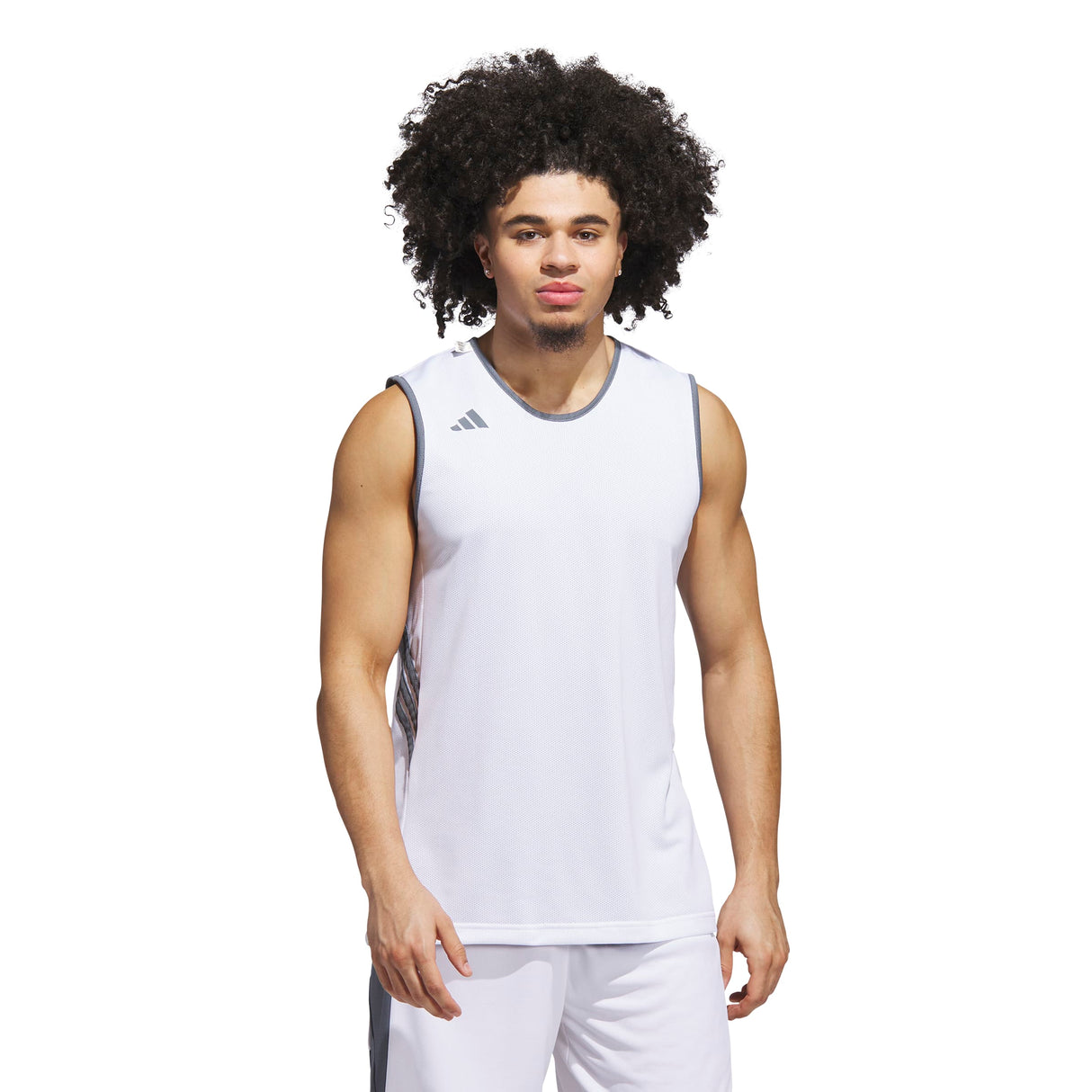 adidas Men's Performance Everyday Pro Reversible Jersey - AEROREADY Moisture Management for Basketball