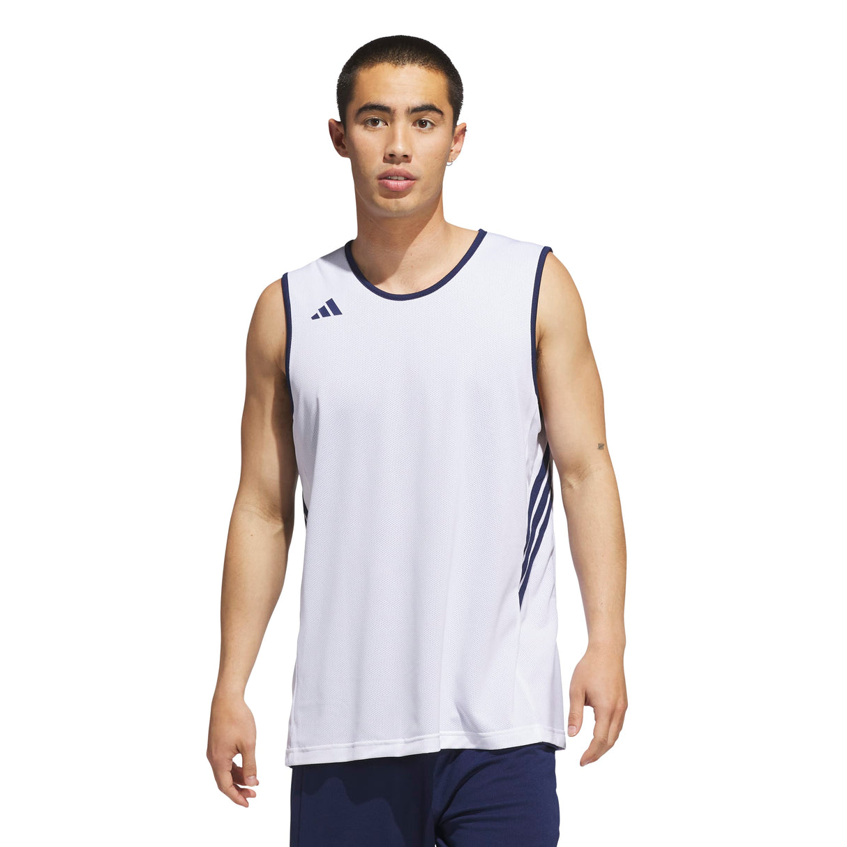adidas Men's Performance Everyday Pro Reversible Jersey - AEROREADY Moisture Management for Basketball
