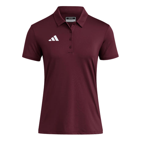 adidas Women's Ultimate365 Solid Polo Shirt - Performance Stretch for Golf