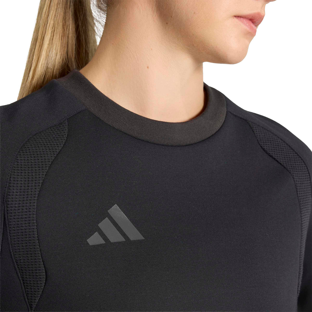 adidas Womens Tiro Travel Crew Sweatshirt