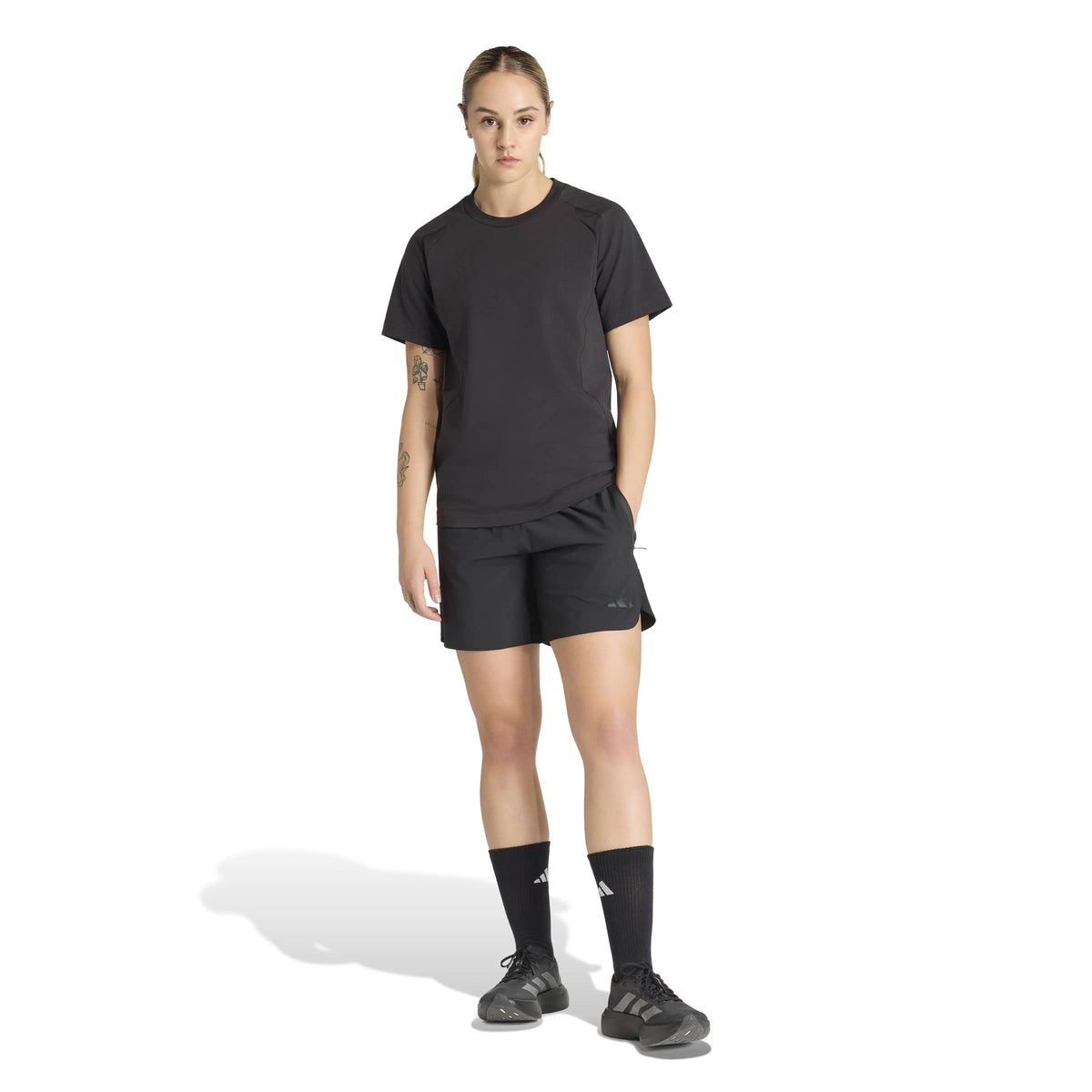 adidas Womens Tiro Travel Woven Shorts