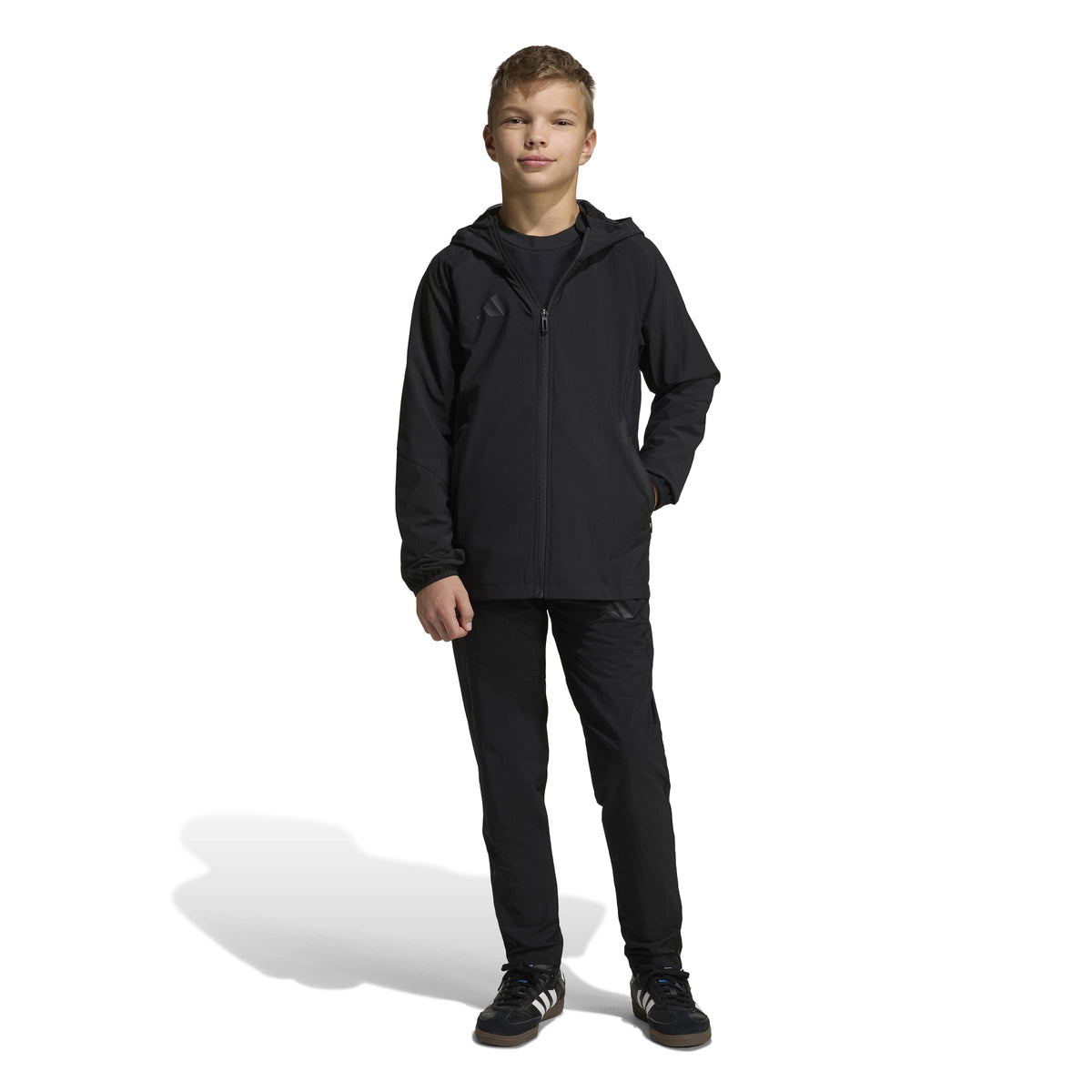 adidas Youth Tiro Travel Windbreaker Jacket