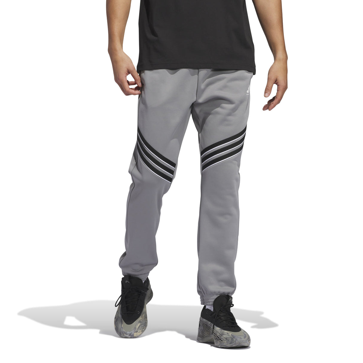 adidas Mens Crazy Warm Fleece Basketball Pants