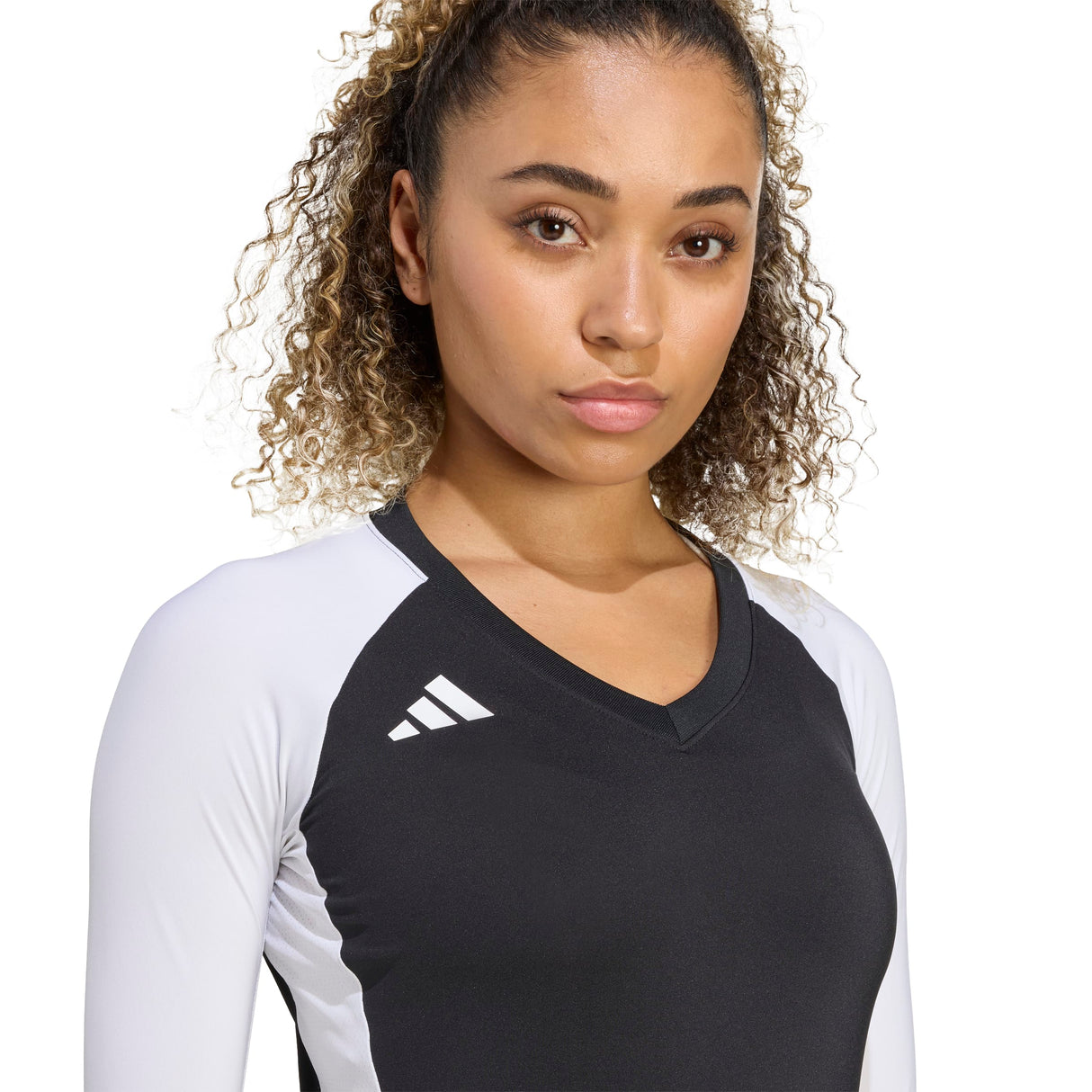 adidas Women's Quickset LS Jersey - Breathable Performance for Volleyball
