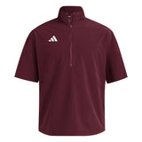 adidas Men's Performance Quarter-Zip Jacket - Versatile Layering for Multi-Sport