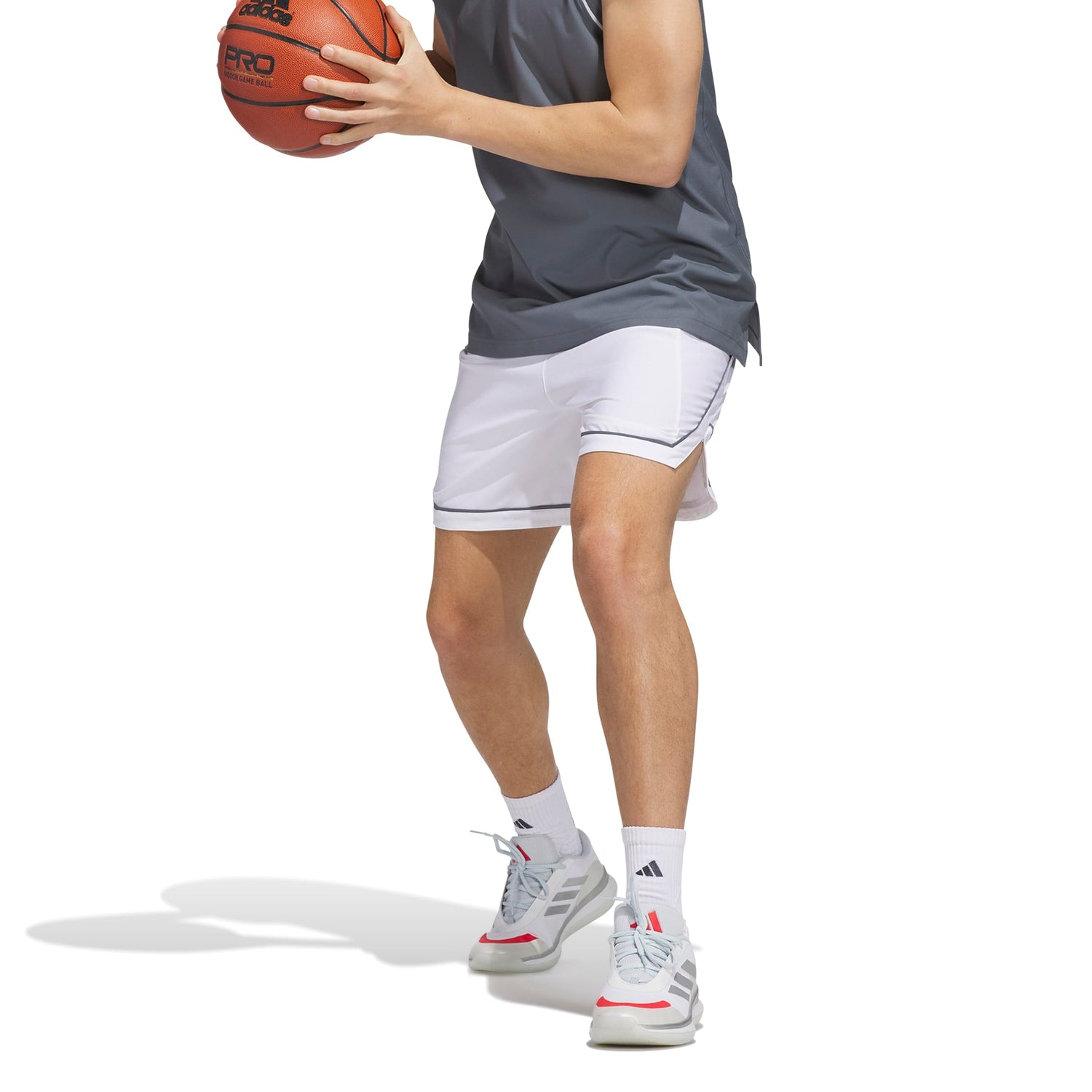 adidas Men's Game Elite Basketball Shorts – Unrestricted Mobility for Court Play