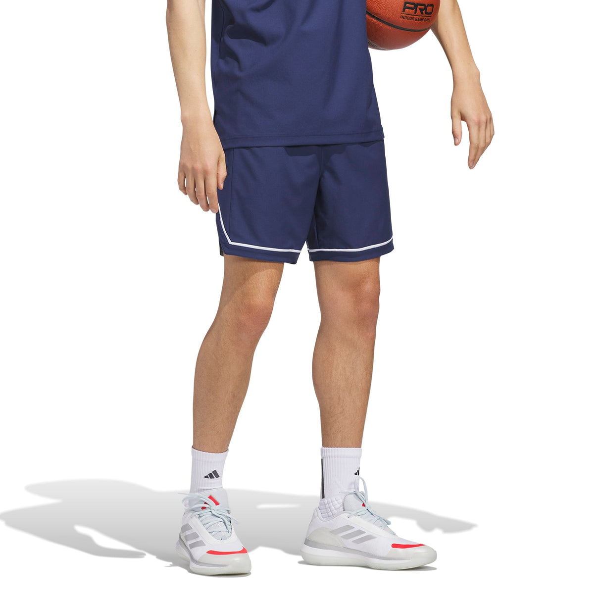 adidas Men's Game Elite Basketball Shorts – Unrestricted Mobility for Court Play