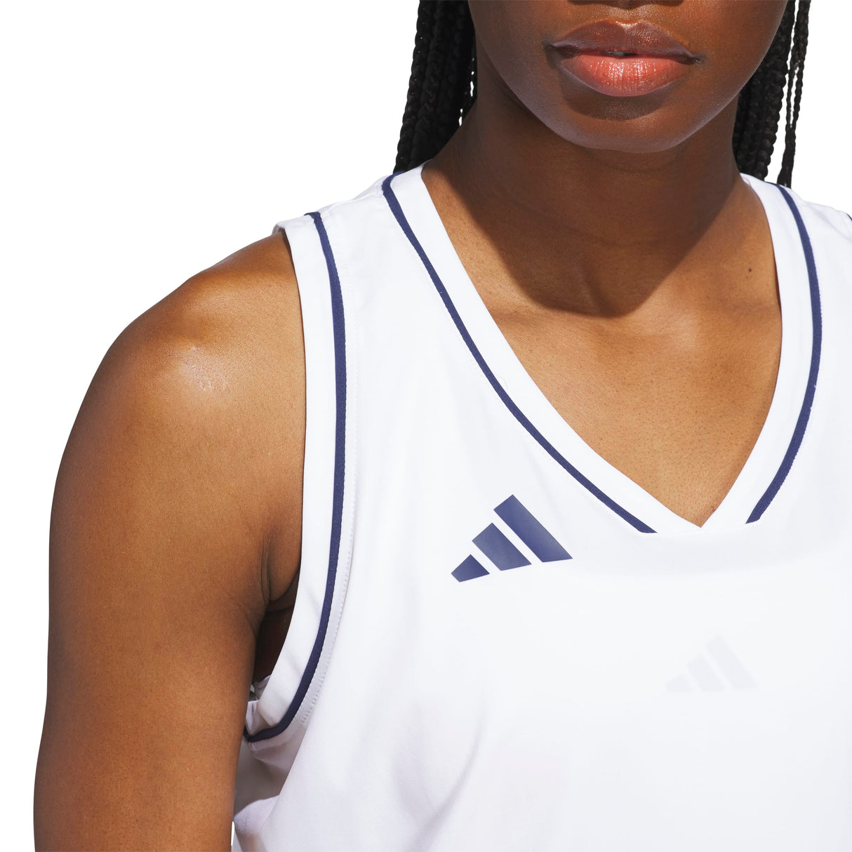 adidas Women's Game Elite Sleeveless Basketball Jersey - Move Without Limits