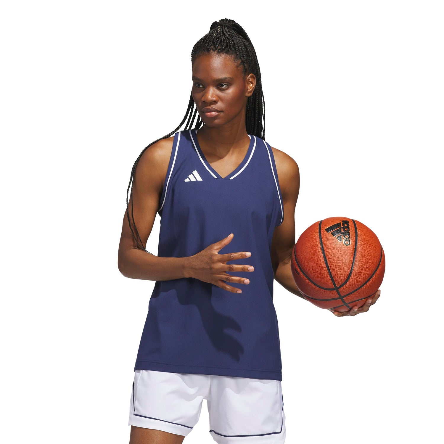 adidas Women's Game Elite Sleeveless Basketball Jersey - Move Without Limits