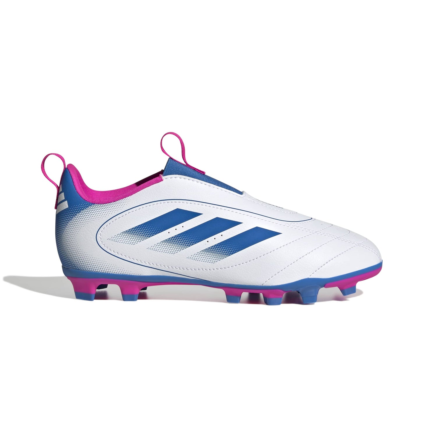 adidas Goletto IX Laceless Firm Ground Youth Soccer Cleats - Comfortable, High-Performance Soccer Shoes for Young Athletes