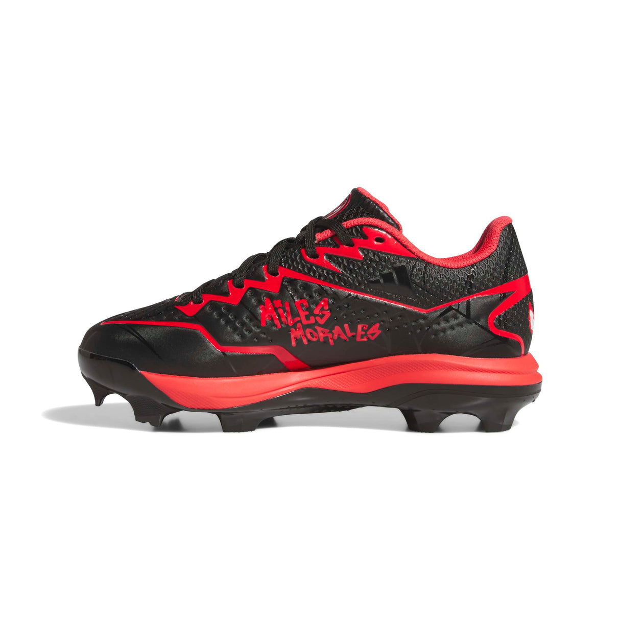 adidas Mens Marvel Adizero Electric 2.0 TPU Miles Morales Kids Baseball Cleats