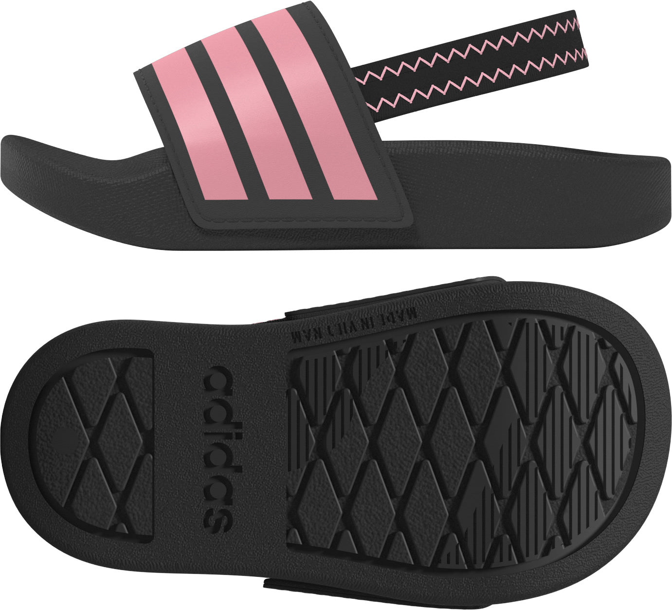 adidas Adilette Estrap Slides - Infants' Athletic Slide Sandals