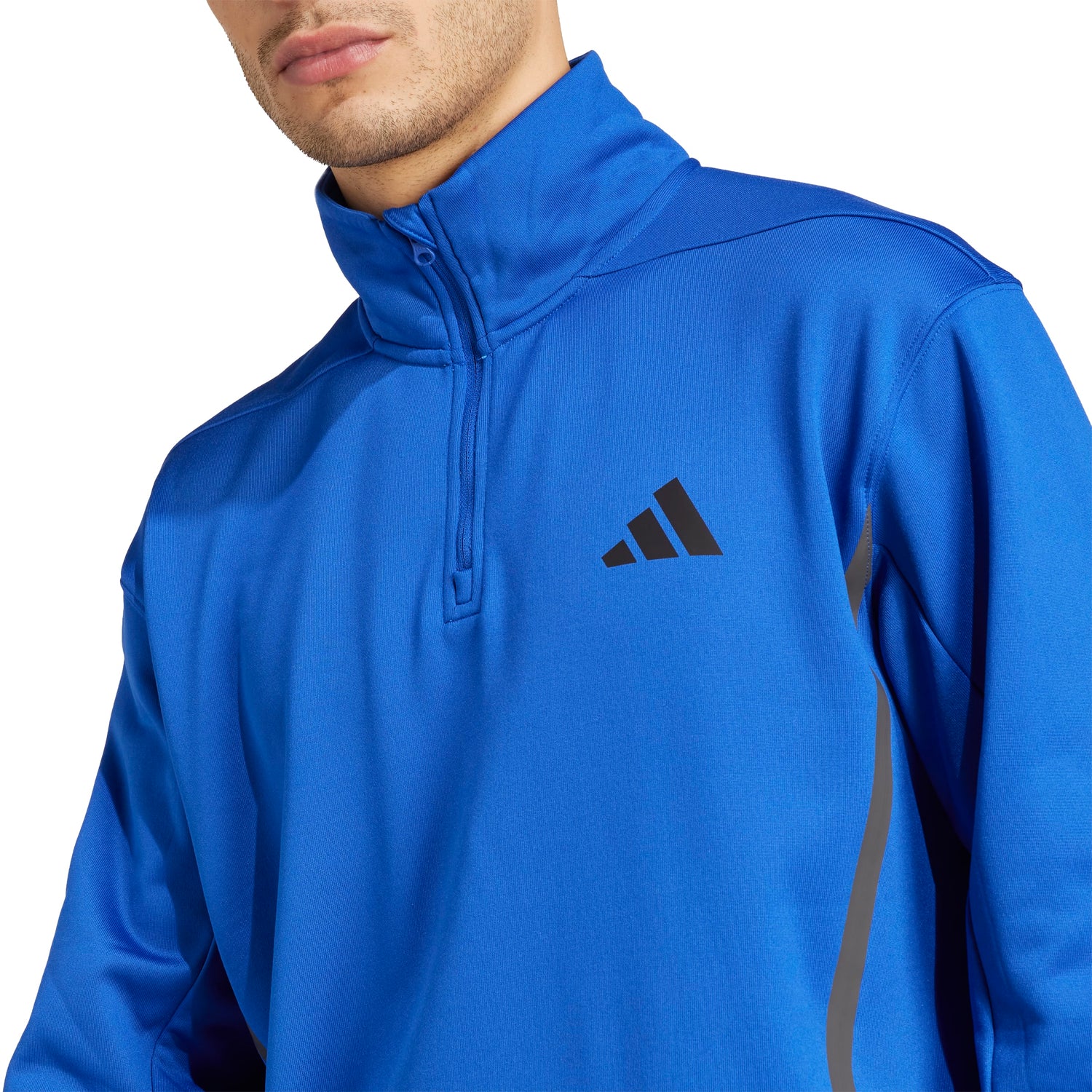 adidas Men's Performance Quarter-Zip Sweatshirt ��ClimaWarm Heat Retention for Training