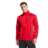 adidas Men's Performance Quarter-Zip Sweatshirt ��ClimaWarm Heat Retention for Training