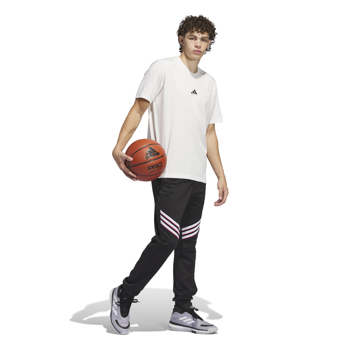 adidas Mens Crazy Warm Fleece Basketball Pants