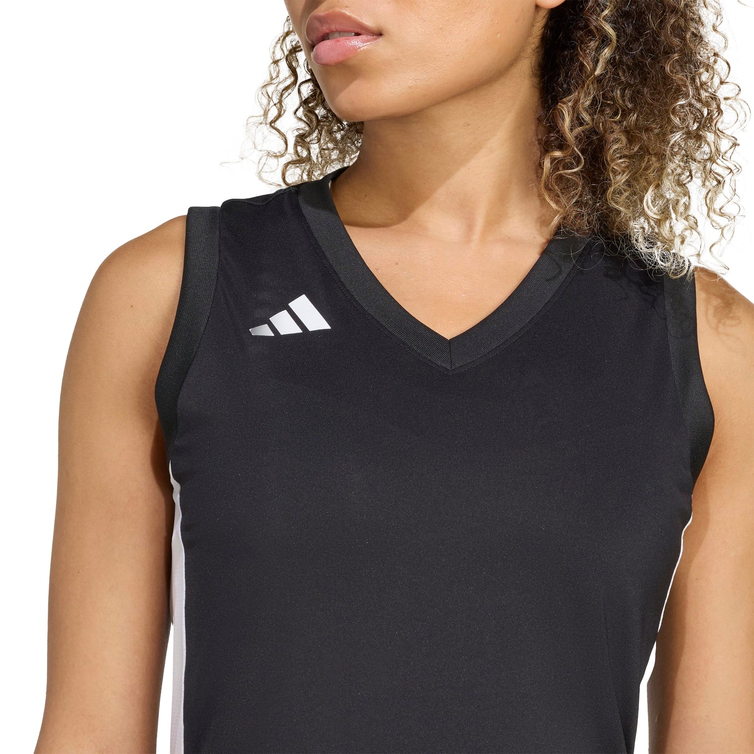 adidas Women's USA Volleyball Quickset SL Jersey - Sleeveless Climacool for Elite Play