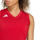 adidas Women's USA Volleyball Quickset SL Jersey - Sleeveless Climacool for Elite Play