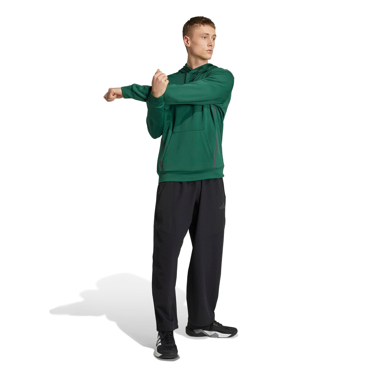 adidas Men's Performance Hooded Sweatshirt – ClimaWarm Insulation for Training