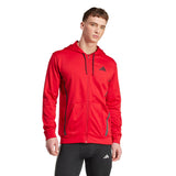 adidas Men's Performance Hooded Track Top – ClimaWarm Insulation for Training
