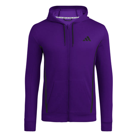 adidas Men's Performance Hooded Track Top – ClimaWarm Insulation for Training