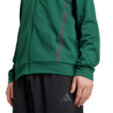 adidas Men's Performance Hooded Track Top – ClimaWarm Insulation for Training
