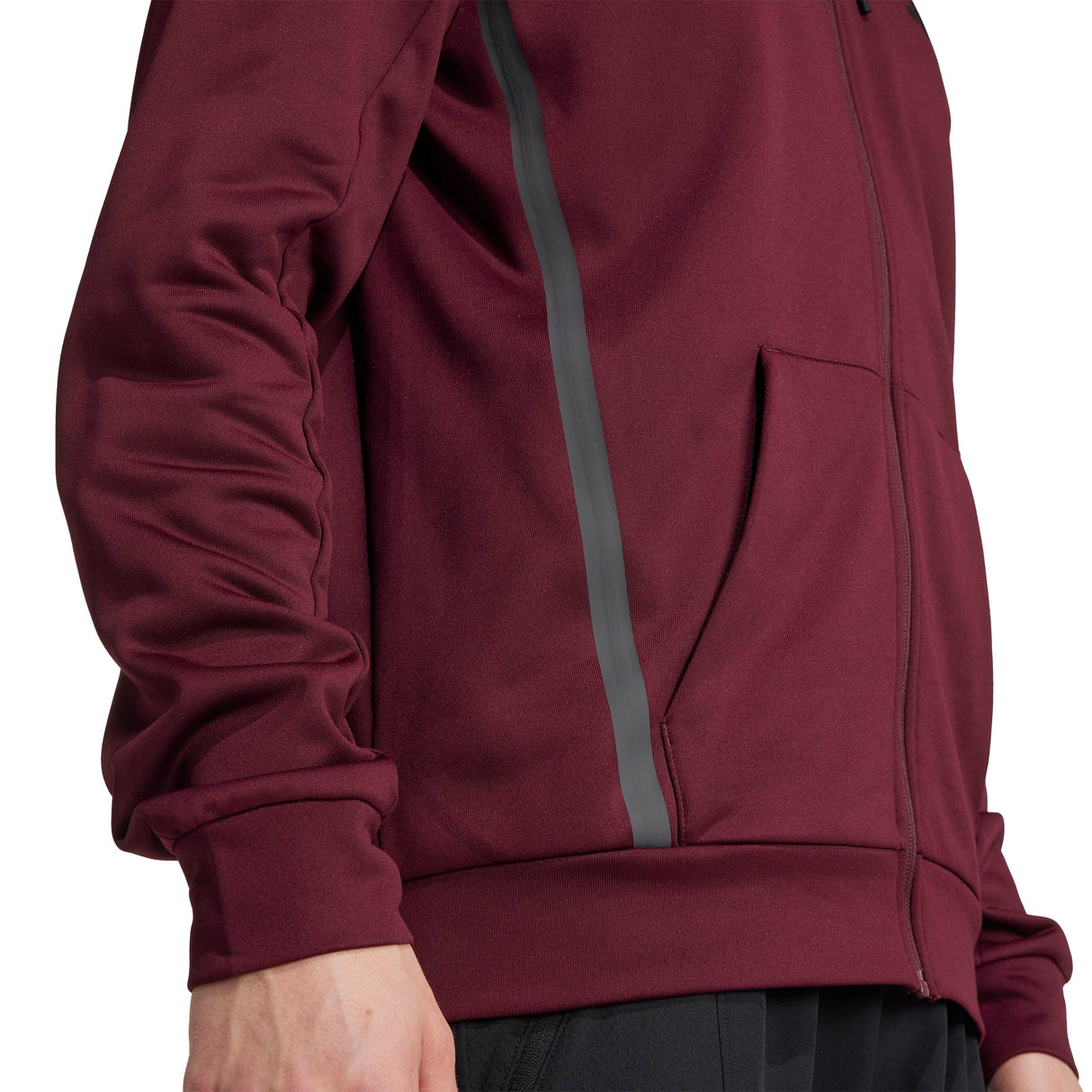 adidas Men's Performance Hooded Track Top – ClimaWarm Insulation for Training