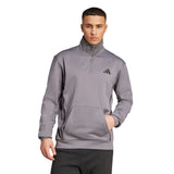 adidas Men's Performance Quarter-Zip Sweatshirt ��ClimaWarm Heat Retention for Training